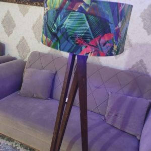 آباژور نو به همراه لامپ آبی