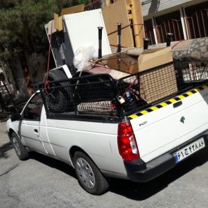 دزار سمنان حمل بار سمنان به تهران با وانت بار اریسان
