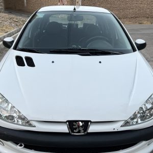 فروش پژو 206 بی رنگ دزار سمنان