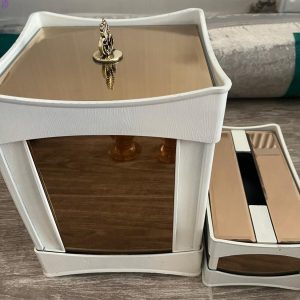 ست سطل زباله و دستمال کاغذی