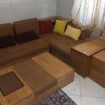 مبلمان و نهارخوری ست از چوب راش