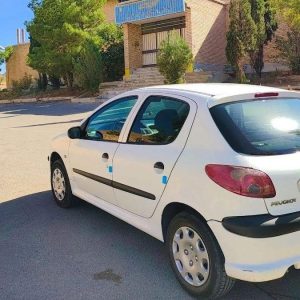 دزار سمنان فروش پژو 206سفید تیپ ۲، مدل ۱۳۸۸