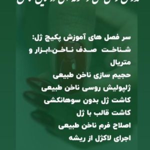 خدمات تخصصی ناخن مبینا امیدیان در سمنان