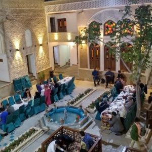 عمارت بادگیر سمنان .یکی از بهترین رستوان های سمنان