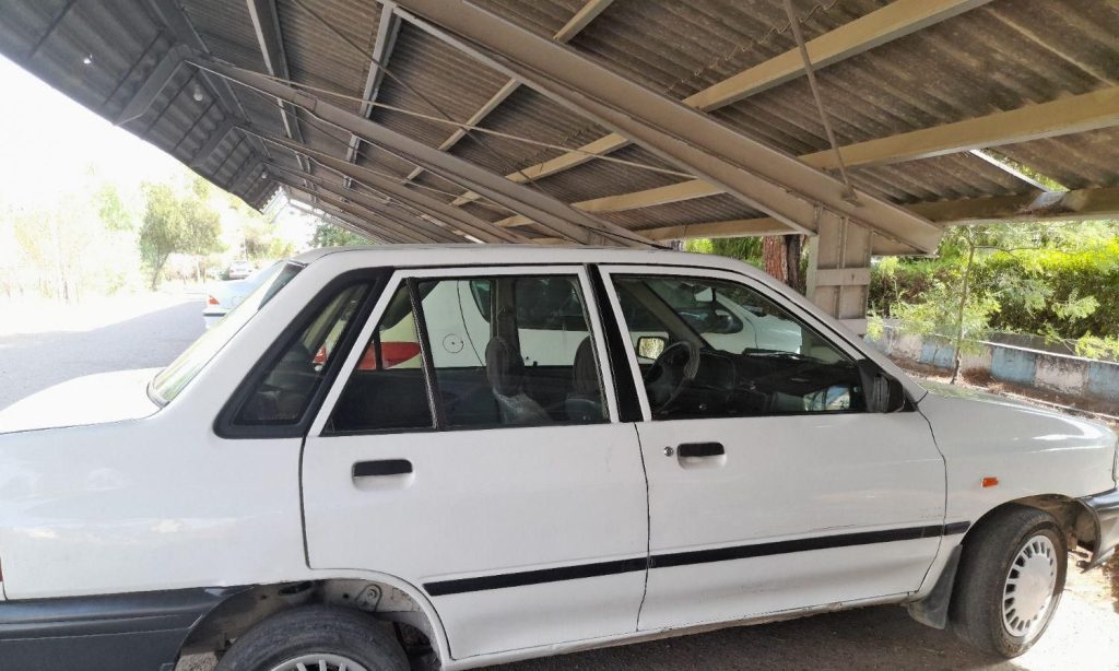 پراید سفید مدل ۸۵