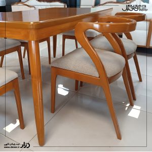 ناهار خوری ۶ نفره فروشگاه آقای مبل سمنان . سایت دزار سمنان